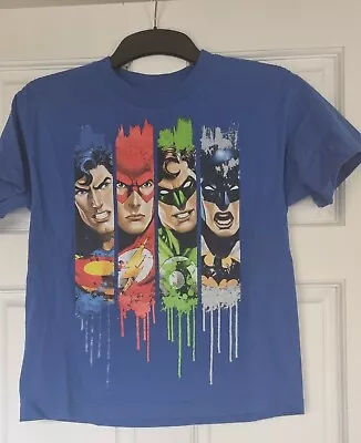 Buy Boy's Justice League  Short Sleeved T-shirt • 2.99£