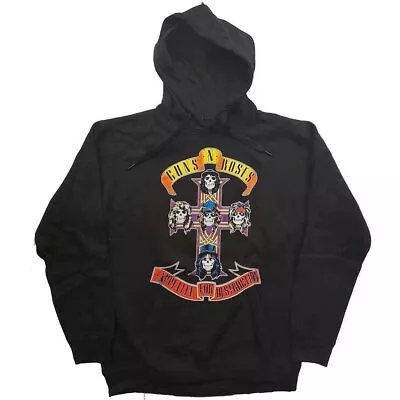 Buy Guns N Roses 'Appetite For Destruction' Pullover Hoodie - NEW • 32.99£