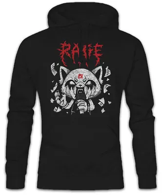 Buy A Rage Hoodie Sweatshirt Yeti Aggretsuko Fun Heavy Music DJ MC Fun • 40.79£