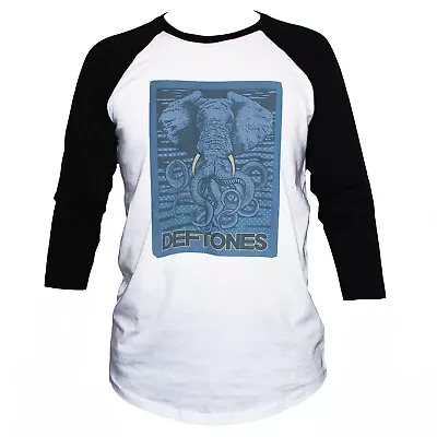 Buy DEFTONES Metal Alternative Rock Indie Grunge T Shirt 3/4 Sleeve Unisex • 21.10£