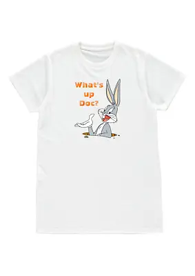 Buy Funny Bugs Bunny Tv Film Cartoon Looney Tunes Mens Womens Unisex T-shirt Gift Xl • 11.99£
