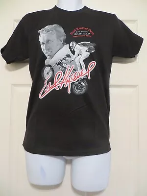 Buy Evel Knievel Commemorative Concert Style  T-Shirt! FINAL STOCK $9.99 S-M-L Only • 9.44£