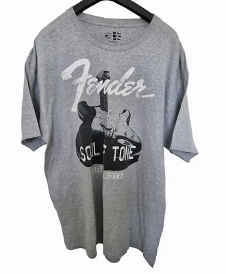 Buy Fender Soul Of Tone T Shirt In Grey ~ Size XXL • 9.99£