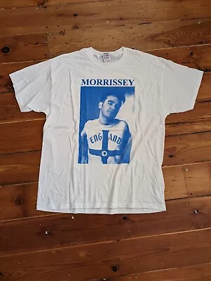 Buy Vintage Morrissey Shirt Size XL England Fruit Of The Loom • 3.20£
