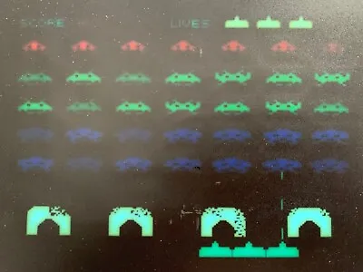 Buy Space Invaders   Flashing T Shirt Sound Activated  Led Panel.   8 • 20£