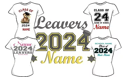 Buy School Leavers Class Of 2024 T-shirt Transfers Multi Buy Discount Up To 15% Off • 2.49£