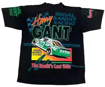 Buy Harry Gant AOP All Over Print Black Delta T Shirt Size M • 59.99£