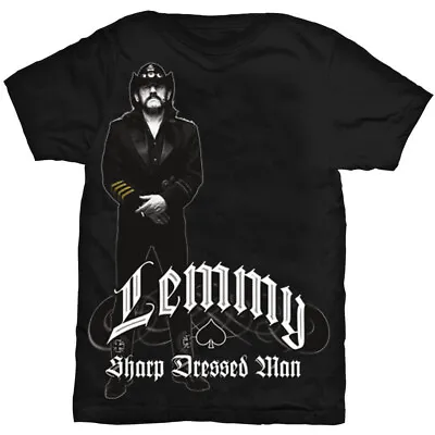 Buy MOTORHEAD LEMMY T-Shirt 'Sharp Dressed Man'- Official Merchandise - Free Postage • 14.95£