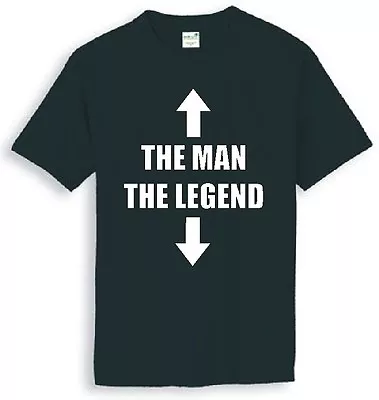 Buy The Man The Legend Funny Slogan T-shirt  • 7.99£