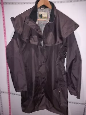 Buy Country Estate Windsor Waterproof Cape Jacket Womens Riding Rain Coat Size 18 • 30.05£
