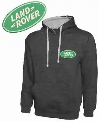 Buy Land Rover Branded Contrast Hooded Top. Heavyweight Hoody With Embroidered Logo. • 19.95£