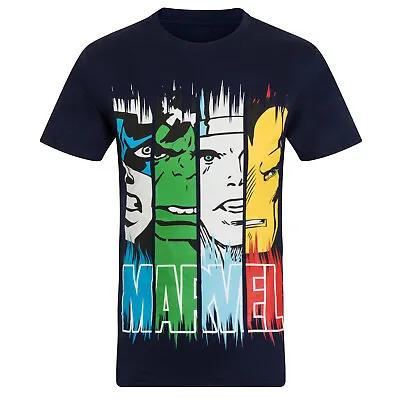 Buy Marvel Comics Mens T-Shirt Character Iron Man Thor OFFICIAL Gift • 9.99£