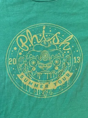 Buy Phish 2013 Concert Tour T Shirt Tshirt Sz L The Gorge George Wa 7/26-7/27 • 36.25£