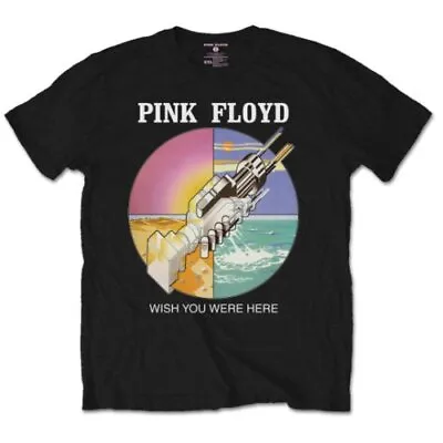 Buy Pink Floyd T-Shirt: Wish You Were Here Circle - Official Merchandise - Free P&P • 14.95£