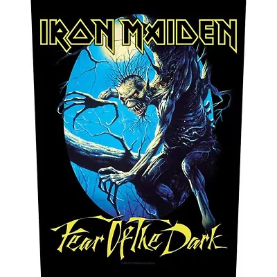 Buy IRON MAIDEN BACK PATCH : FEAR OF THE DARK: Eddie Official Licenced Merch Gift • 8.95£