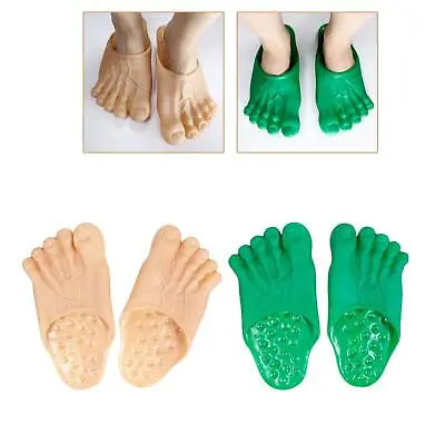 Buy PVC Big Toe Slippers, Shoes Party Funny Sandals,Fake   Funny • 9.08£