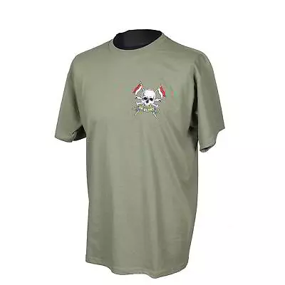 Buy British Army Royal Lancers R Lancers Olive Embroidered T-shirt Sm-xl • 12.95£