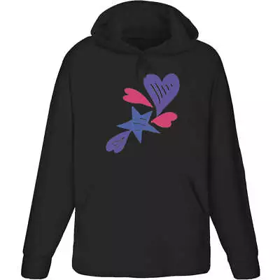 Buy 'Hearts And Stars' Adult Hoodie / Hooded Sweater (HO039029) • 24.99£