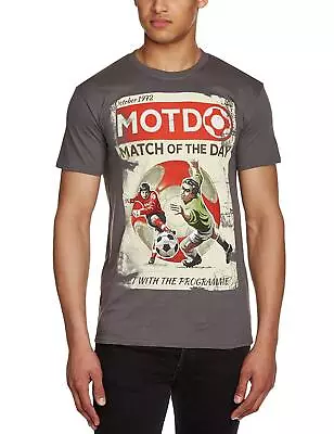 Buy Mens 1972 Retro T Shirt Vintage Official BBC MOTD Match Of The Day Size S 38  • 6.95£