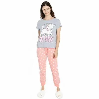 Buy Disney Ladies Pyjamas Aristocats So Fancy Marie Cat PJs S-XXL Official • 24.99£