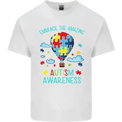 Buy Autism Awareness Embrace Amazing Autistic Kids T-Shirt Childrens • 8.49£