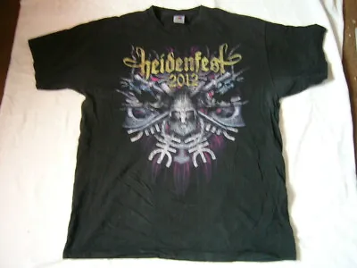 Buy V.A. WINTERSUN, KORPIKLAANI, VARG… – Original 2012 Heidenfest T-Shirt!! 05-22, P • 24.82£