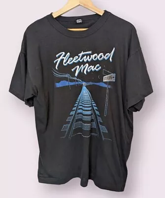 Buy Vintage 1988 Fleetwood Mac ‘The Mac Is Back’ Band Tour Single Stitch T-Shirt XL  • 145£