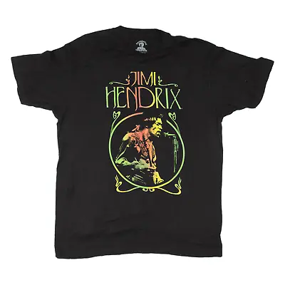 Buy AUTHENTIC HENDRIX Jimmy Hendrix Mens Band T-Shirt Black L • 8.99£