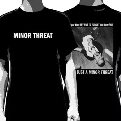 Buy MINOR THREAT - Just A:T-shirt - NEW - LARGE ONLY • 21.71£