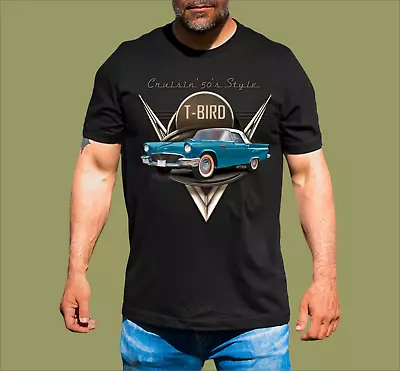 Buy Cruisin 50's Style Thunderbird T-shirt • 27.85£