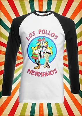 Buy Los Pollos Hermanos Breaking Bad Men Women Long Short Sleeve Baseball T Shirt 6 • 9.95£