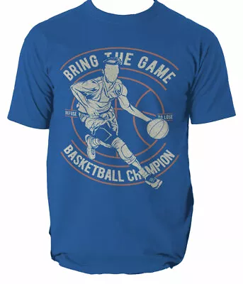 Buy Basketball T Shirt  Michael Bring The Game Street Gift Retro S-3XL • 13.99£