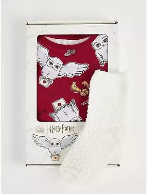 Buy Girls Harry Potter Pyjamas With Socks Gift Box Set For Birthdays/Christmas-NEW • 19.99£