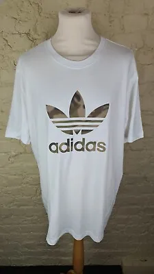 Buy ADIDAS ORIGINALS Men's Camo Logo Oversized T-Shirt Size: XL NEW WITH TAGS • 24.99£