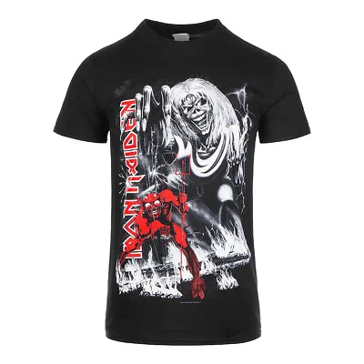 Buy Official Iron Maiden The Number Of The Beast Jumbo T Shirt (Black) • 19.99£