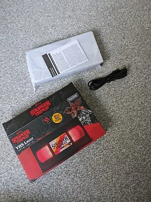 Buy Paladone Stranger Things VHS Light - Brand New - Collectible Merch Netflix • 10.99£