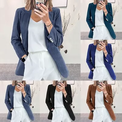 Buy New Stylish Blazer Blazer Regular Suit Casual Female Jacket Long Sleeve • 29.05£