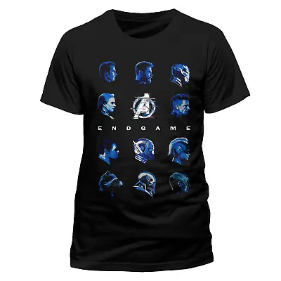 Buy Avengers End Game Head Profiles Iron Man Thor Official Tee T-Shirt Mens Unisex • 15.99£