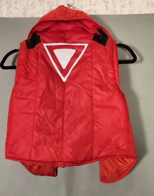 Buy Sz Medium Kids Fortnite Puffer Medium Red Vest  • 3.94£