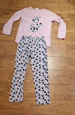 Buy Girls Disney Pyjamas Age 8 To 9 • 1.50£