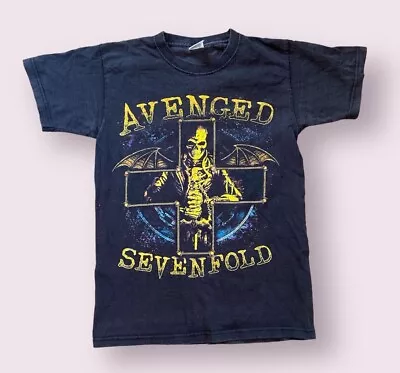 Buy Avenged Sevenfold Tour T-Shirt Tour 2013 Rock Metal Black  Women's Small Vintage • 12.99£