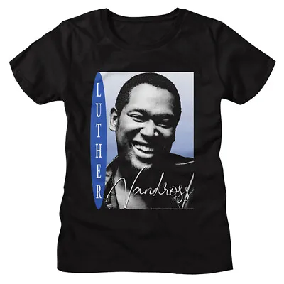 Buy Luther Vandross Big Smile Bust Photo Women's T Shirt R&B Soul Tour Music Merch • 24.58£