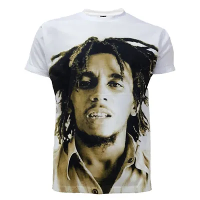 Buy 3D  Bob Marley Peace Rasta Rastafari Loin Legend Reggae Sublimation T Shirt Top • 9.99£