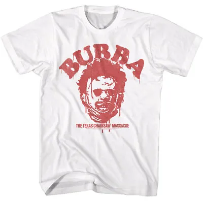 Buy Texas Chainsaw Massacre Indy Horror Movie BUBBA Face Men's T Shirt • 47.66£