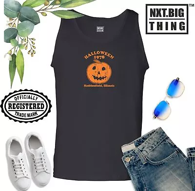 Buy Halloween 1978 Vest Michael Myers Classic Pumpkin Scary Horror Gift Men Tank Top • 11.99£