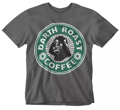 Buy Darth Roast T-Shirt Retro Star Wars Inspired Tee Classic 70s 80s 90s Coffee • 9.99£