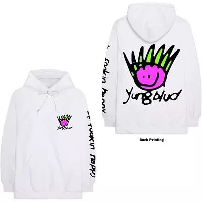 Buy Yungblud - Yungblud Unisex Pullover Hoodie  Face Back Print Small - J1362z • 25.29£