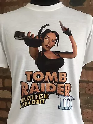 Buy Tomb Raider 3 T-shirt - Mens & Women's Sizes S-XXL - Adventures Of Lara Croft 51 • 15.99£