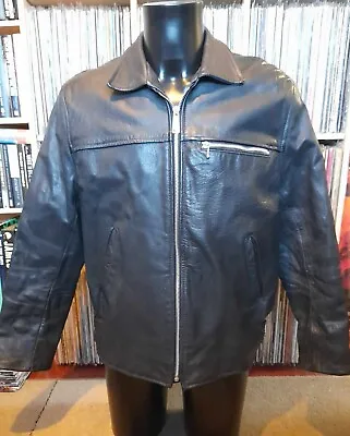 Buy Leather Jacket, Joe Strummer Style, 1980s Vintage • 30£