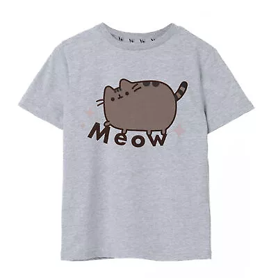 Buy Pusheen Girls Meow T-Shirt NS7600 • 14.59£